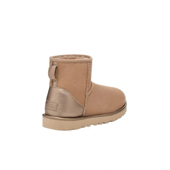 UGG Women's Classic Mini Shine Boots - Picture 3 of 9